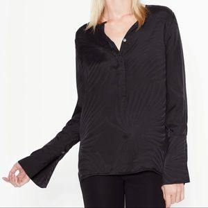 Equipment Kenley Bell Sleeve Silk Blouse